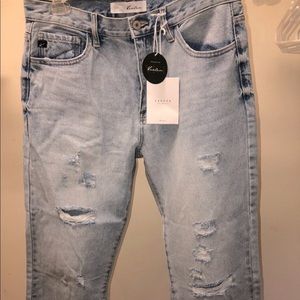 NWT Womens Straight Cut Off Jeans VICI Collection Size 9/28